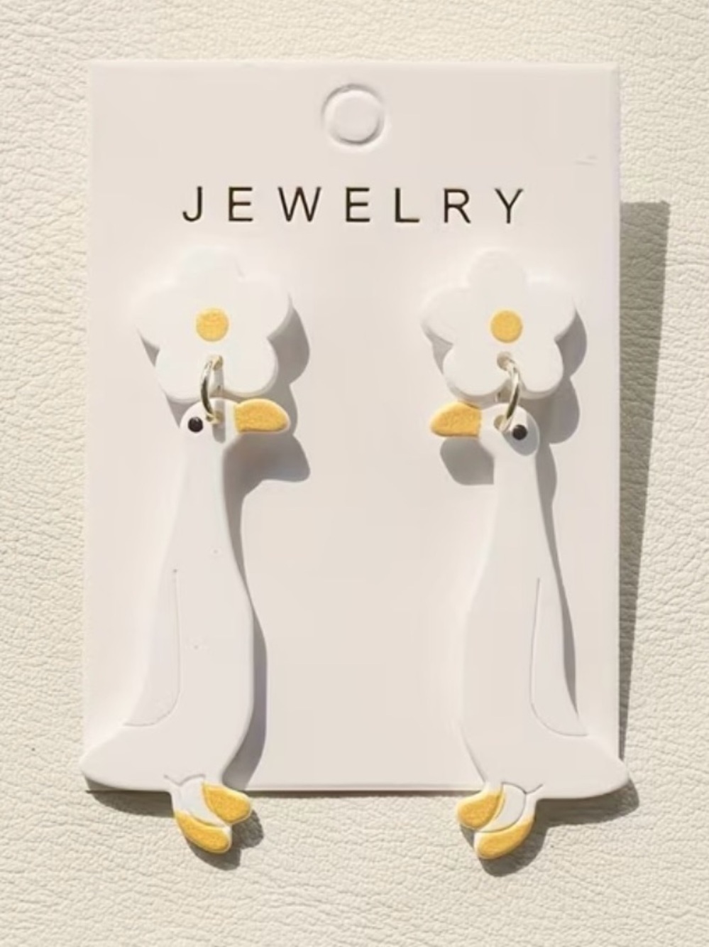 Duck Drop Earrings - Jewelry